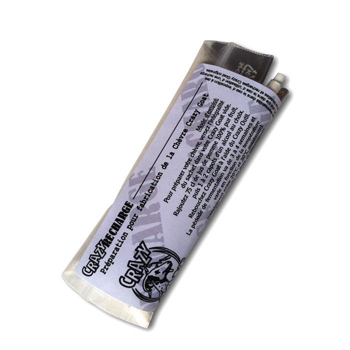 Préparation pour fabrication de la chèvre Crazy Goat