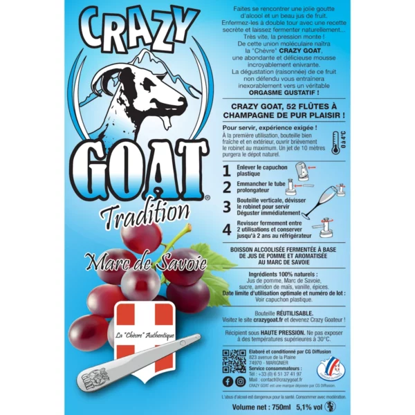 Crazy Goat Pleine Marc de Savoie