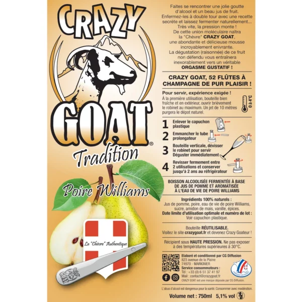 Crazy Goat Pleine Poire Williams