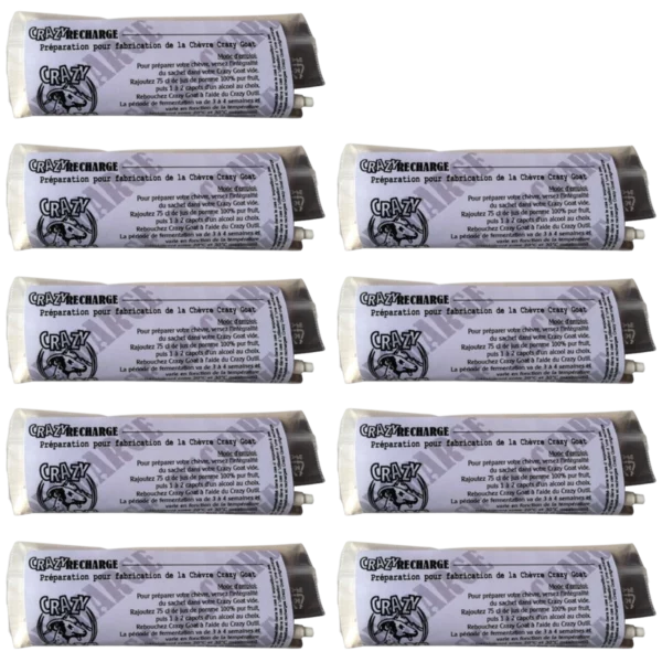 6 Crazy-Recharges Originale + 3 Gratuites !!!