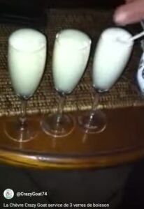 Lire la suite à propos de l’article Remplissage de 3 verres de Chèvre Crazy Goat