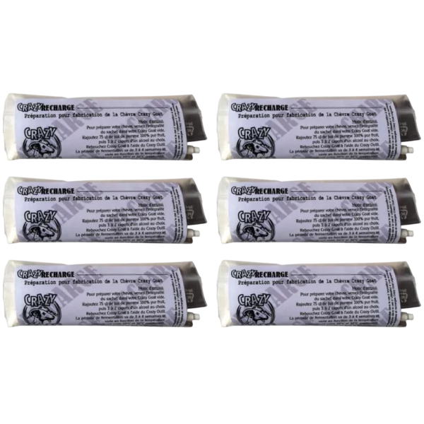 4 Crazy-Recharges Originale + 2 Gratuites !!