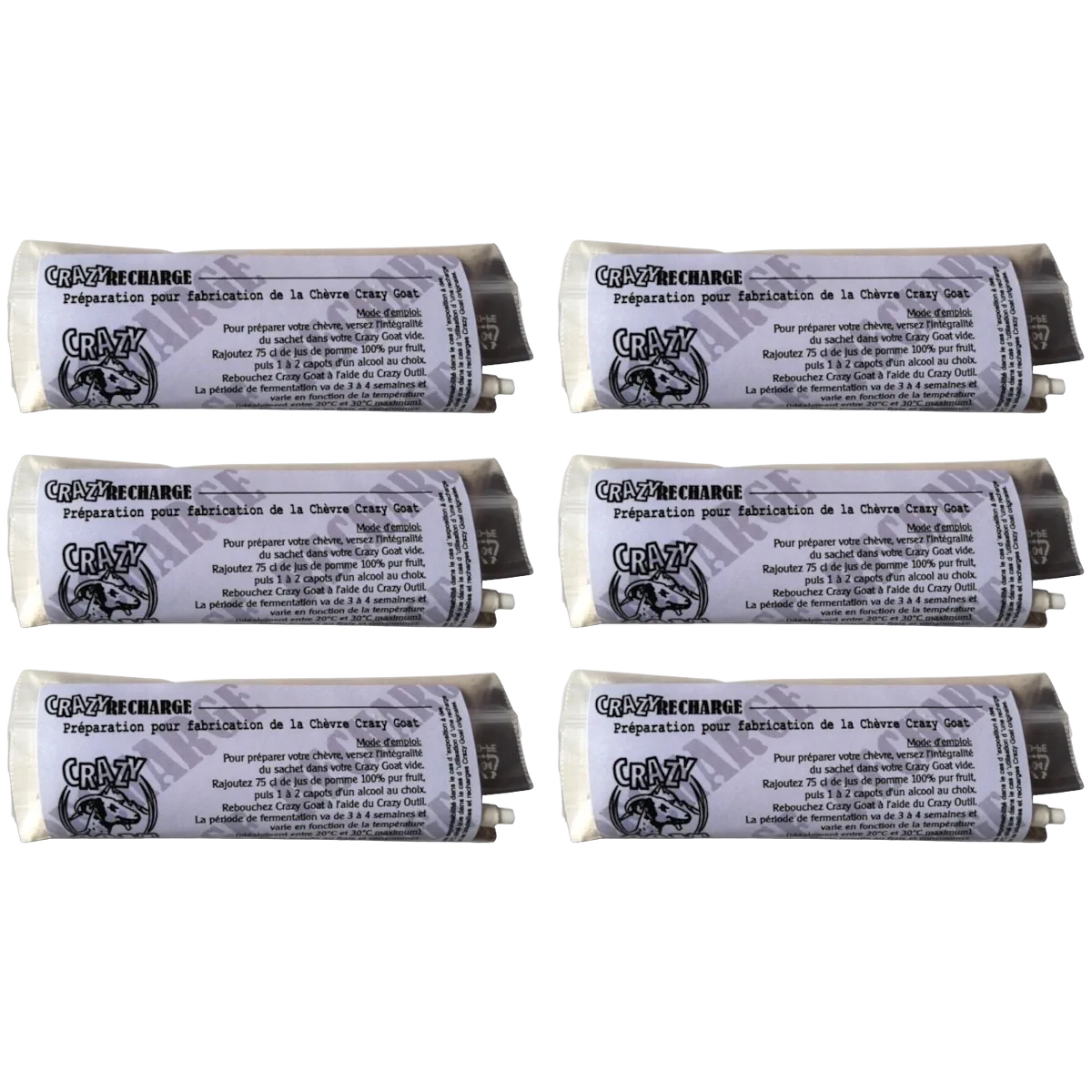 4 Crazy-Recharges Originale + 2 Gratuites !!