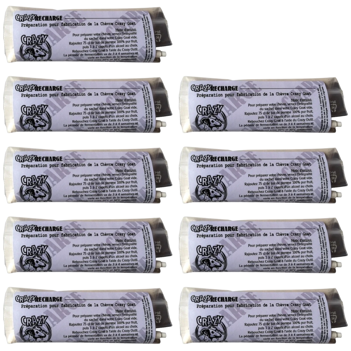 6 Crazy-Recharges Originale + 3 Gratuites !!!
